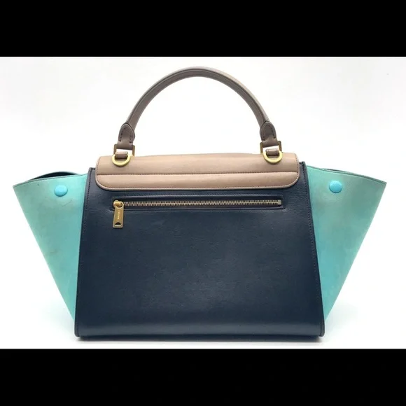 Celine Tricolor Trapeze Bag - Picture 2 of 16